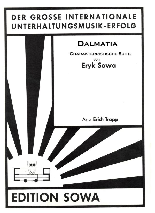 Klassische Musik Noten - Dalmatia (Suite in 8 Sätzen) von Eryk Sowa