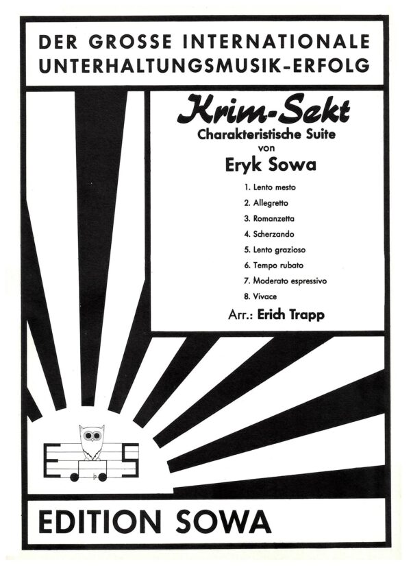 Klassische Musik Noten - Krim-Sekt (Suite in 8 Sätzen) von Eryk Sowa