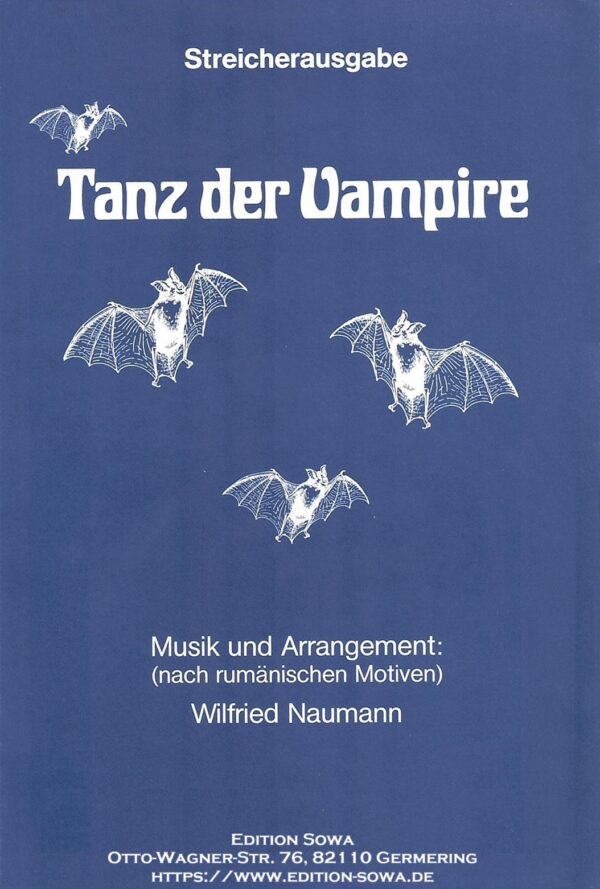 Klassische Musik Noten - Tanz der Vampire (Streicherausgabe) von Wilfried Naumann