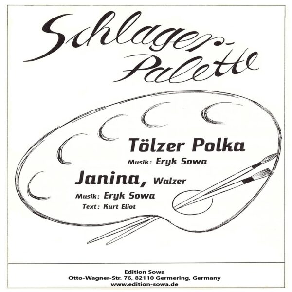 Klassische Musik Noten - Tölzer Polka (Polka) & Janina (Walzer) von Eryk Sowa
