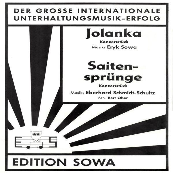 Klassische Musik Noten - Jolanka (Konzertstück) von Eryk Sowa & Saitensprünge (Konzertstück) von Eberhard Schmidt-Schulz